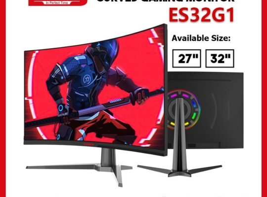 Nvision ES32G1 31.5″ 165hz curved gaming monitor