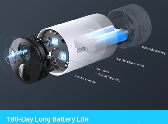 Tapo C400S2 Smart Wire-Free Security Camera System, 2-Camera System