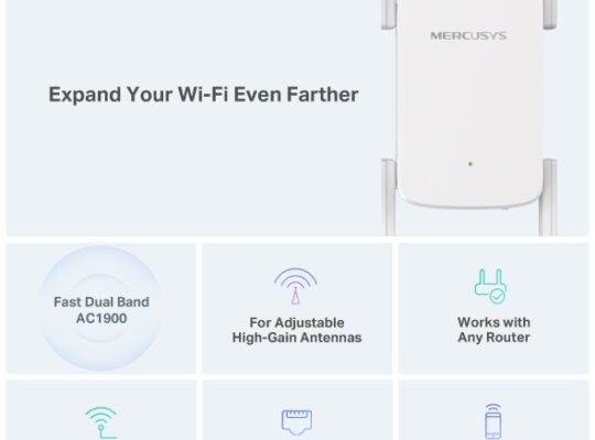 MERCUSYS ME50G AC1900 Wi-Fi Range Extender
