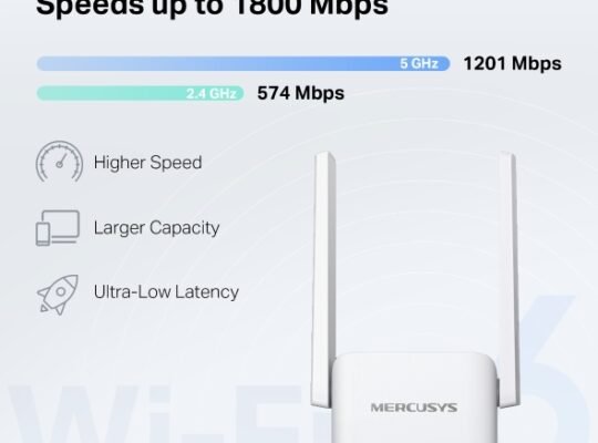 MERCUSYS ME70X AX1800 Wi-Fi 6 Range Extender