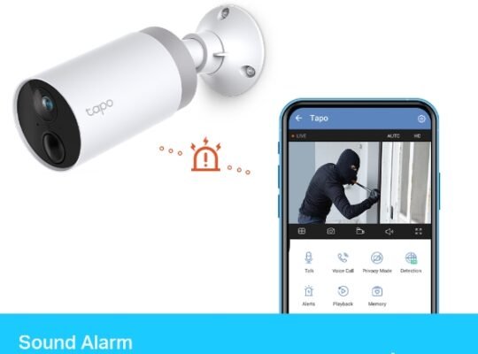 Tapo C400S2 Smart Wire-Free Security Camera System, 2-Camera System