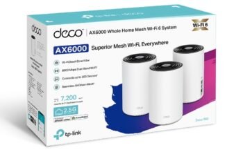 TP-LINK Deco X80(3-pack) AX6000 Dual-Band Mesh WiFi 6 System