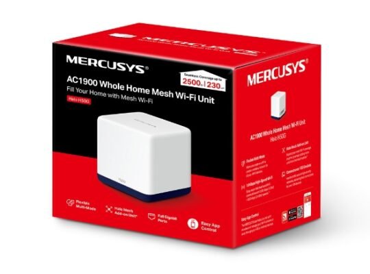 MERCUSYS Halo H50G(1-pack) AC1900 Whole Home Mesh Wi-Fi System