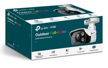 TP-LINK VIGI C340(2.8/4/6mm) VIGI 4MP Outdoor Full-Color Bullet Network Camera