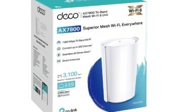TP-LINK Deco X95(1-pack) AX7800 Tri-Band Mesh WiFi 6 System