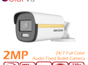 HIKVISION DS-2CE10DF3T-PFS(3.6mm) 2 MP ColorVu Audio Fixed Mini Bullet Camera