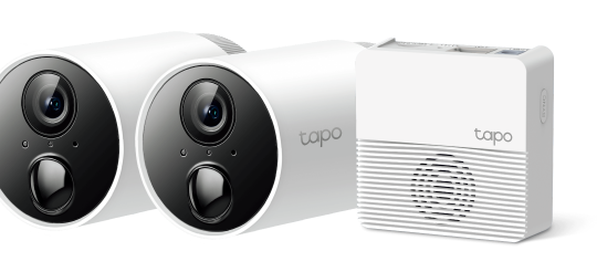 Tapo C400S2 Smart Wire-Free Security Camera System, 2-Camera System