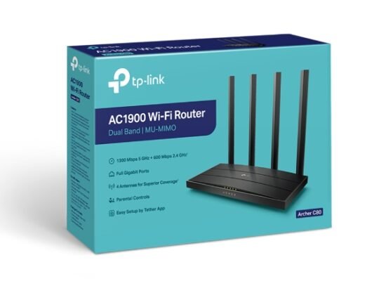TP-LINK Archer C80 AC1900 Wireless MU-MIMO Wi-Fi Router