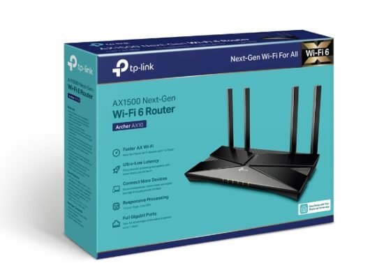 TP-LINK Archer AX10 AX1500 Wi-Fi 6 Router