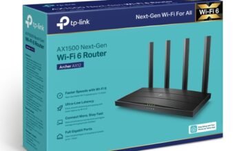 TP-LINK Archer AX12 AX1500 Wi-Fi 6 Router