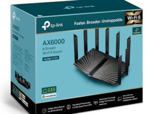 TP-LINK Archer AX80 AX6000 8-Stream Wi-Fi 6 Router with 2.5G Port