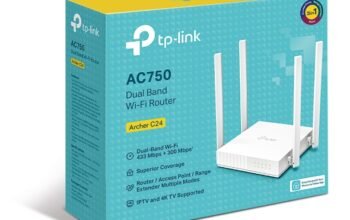 TP-LINK Archer C24 AC750 Dual-Band Wi-Fi Router