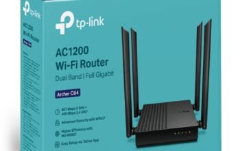 TP-LINK Archer C64 AC1200 Wireless MU-MIMO WiFi Router