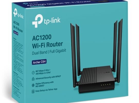 TP-LINK Archer C64 AC1200 Wireless MU-MIMO WiFi Router
