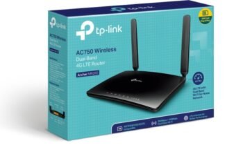 TP-LINK Archer MR200 AC750 Wireless Dual Band 4G LTE Router