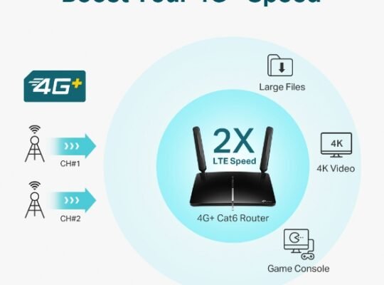 TP-LINK Archer MR600 4G+ Cat6 AC1200 Wireless Dual Band Gigabit Router