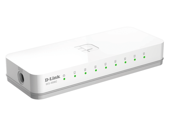 D-LINK DES-1008C 8Port 10/100Mbps Unmanaged Switch