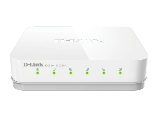 D-LINK DGS-1005A 5-Port Gigabit Unmanaged Desktop