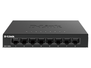 D-LINK DGS-108GL 8 Port Gigabit Metal Unmanaged Desktop Switch