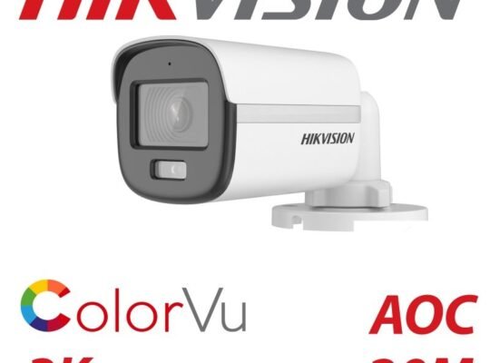 HIKVISION DS-2CE10KF0T-FS(3.6mm) 3K ColorVu Audio Fixed Mini Bullet Camera