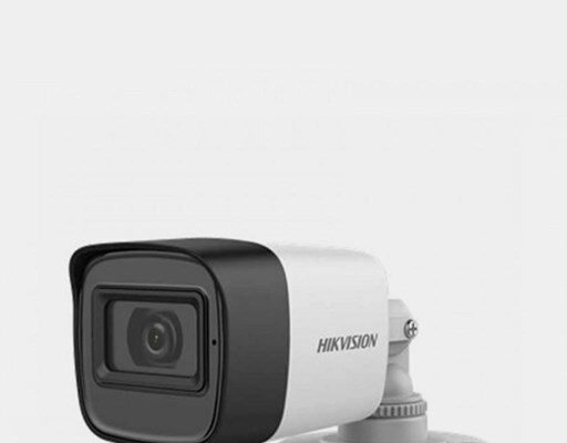 HIKVISION DS-2CE16H0T-ITPFS(3.6mm)5 MP Audio Fixed Mini Bullet Camera