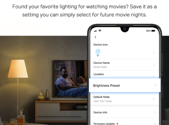 Tapo L510E Smart Wi-Fi Light Bulb, Dimmable