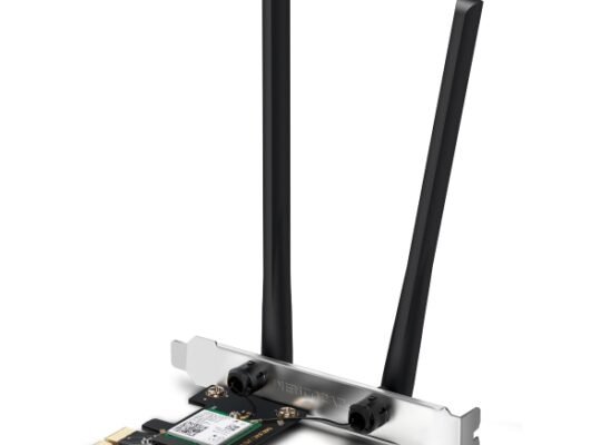 MERCUSYS MA80XE AX3000 Wi-Fi 6 Bluetooth 5.2 PCIe Adapter