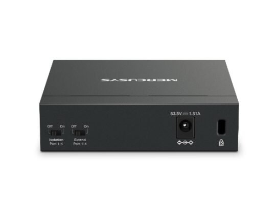 MERCUSYS MS105GP 5-Port Gigabit Desktop Switch with 4-Port PoE+