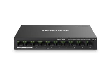 MERCUSYS MS110P 10-Port 10/100Mbps Desktop Switch with 8-Port PoE+