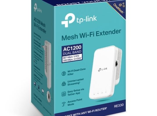 TP-LINK RE330 AC1200 Mesh Wi-Fi Extender