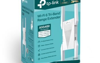 TP-LINK RE815X AX5400 Tri-Band Wi-Fi 6 Range Extender