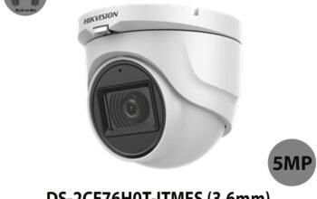 HIKVISION DS-2CE76H0T-ITMFS(3.6mm) 5 MP Audio Fixed Turret Camera