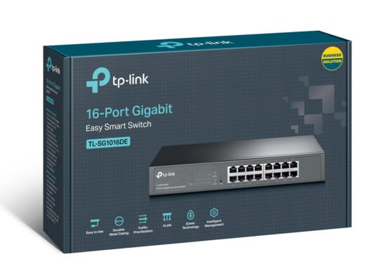 TP-LINK TL-SG1016DE 16-Port Gigabit Easy Smart Switch