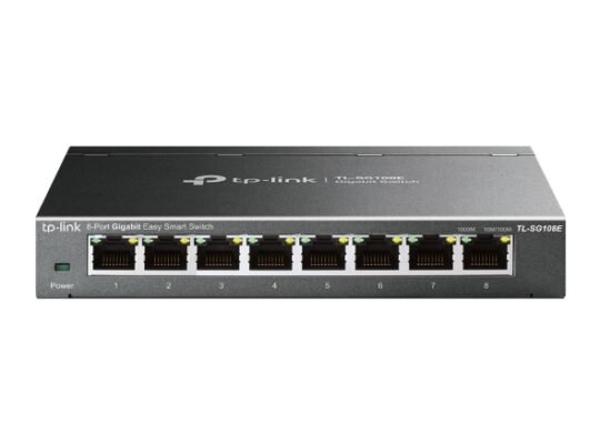 TP-LINK TL-SG108E 8-Port Gigabit Easy Smart Switch
