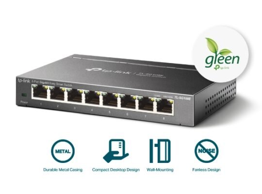 TP-LINK TL-SG108E 8-Port Gigabit Easy Smart Switch