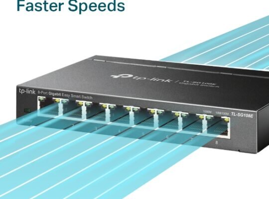 TP-LINK TL-SG108E 8-Port Gigabit Easy Smart Switch