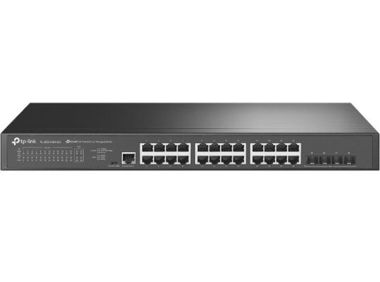 TP-LINK TL-SG3428X-M2 JetStream 24-Port 2.5GBASE-T L2+ Managed Switch with 4 10GE SFP+ Slots