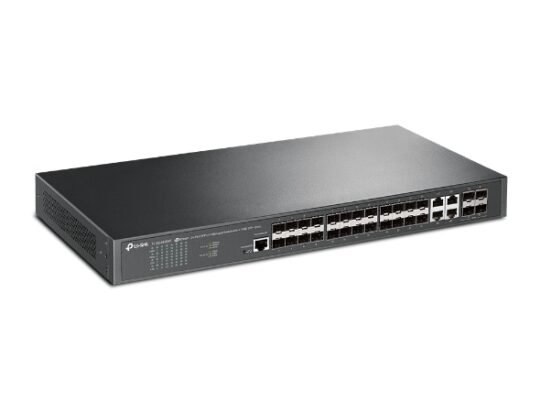 TP-LINK TL-SG3428XF JetStream 24-Port SFP L2+ Managed Switch with 4 10GE SFP+ Slots