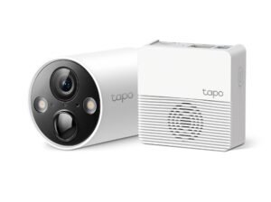 Tapo C420S1 Smart Wire-Free Security Camera System, 1-Camera System