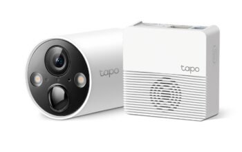 Tapo C420S1 Smart Wire-Free Security Camera System, 1-Camera System