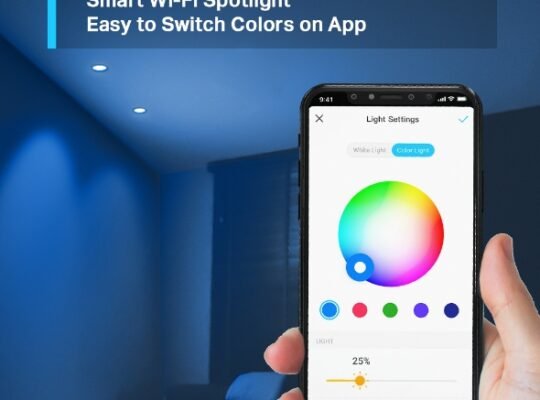 TAPO L630 Smart Wi-Fi Spotlight, Multicolor