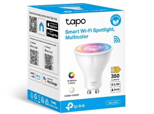 TAPO L630 Smart Wi-Fi Spotlight, Multicolor