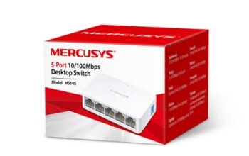 MERCUSYS MS105 5-Port 10/100Mbps Desktop Switch