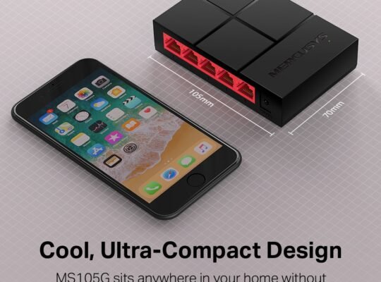 MERCUSYS MS105G 5-Port 10/100/1,000 Mbps Desktop Switch