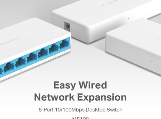 MERCUSYS MS108 8-Port 10/100Mbps Desktop Switch