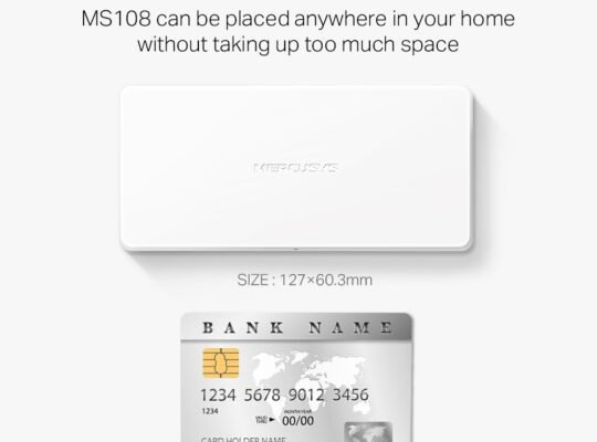 MERCUSYS MS108 8-Port 10/100Mbps Desktop Switch