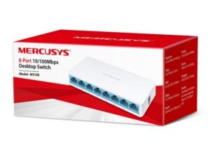 MERCUSYS MS108 8-Port 10/100Mbps Desktop Switch