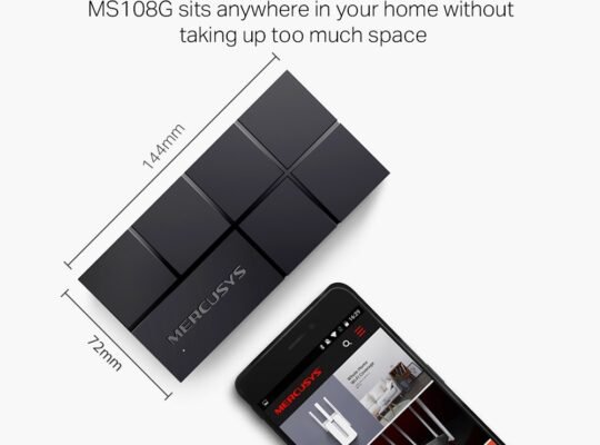 MERCUSYS MS108G 8-Port 10/100/1,000 Mbps Desktop Switch