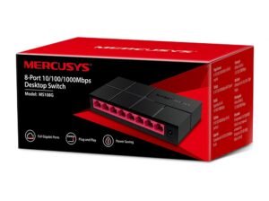 MERCUSYS MS108G 8-Port 10/100/1,000 Mbps Desktop Switch