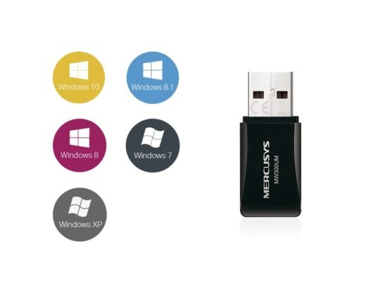 MERCUSYS MW300UM N300 Wireless Mini USB Adapter